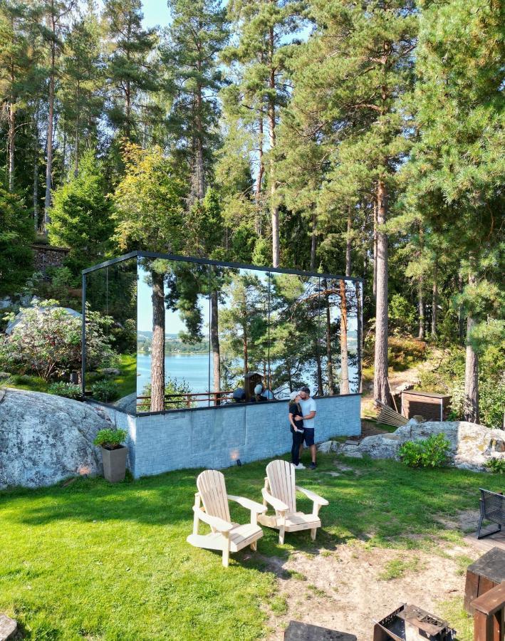 The Wonderinn Mirrored Glass Cabin - Wonderinn Delta Hektner Exterior foto