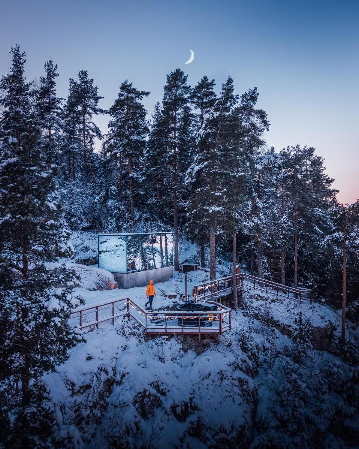 The Wonderinn Mirrored Glass Cabin - Wonderinn Delta Hektner Exterior foto